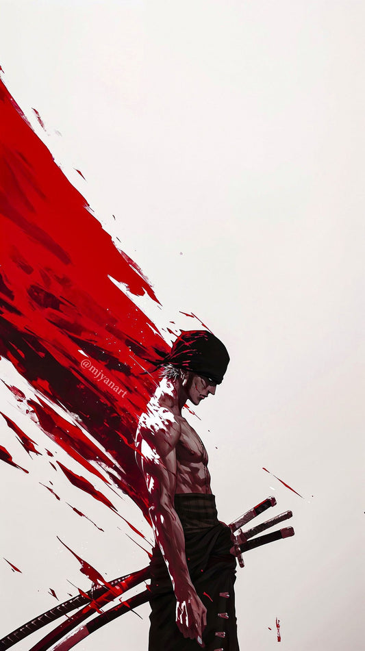 Crimson Ronin – Anime Wall Poster