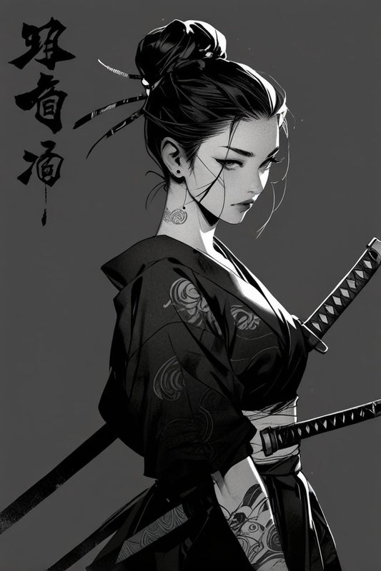 Silent Samurai – Anime Wall Poster