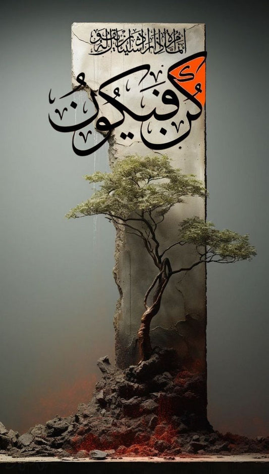 Islamic - Calligraphy - Kun Fayya Kunn