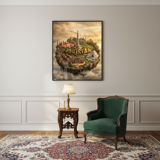 All Pakistan – Classic Wall Frame