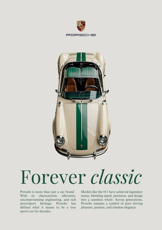 Porsche – Classic Wall Poster