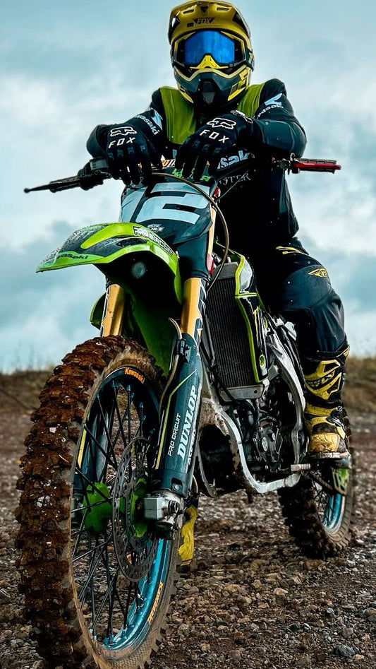 Bikes - Person on a Dirt Bike
