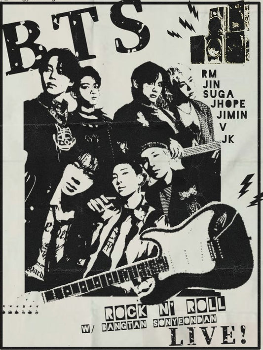 BTS – Songs Wall Frame