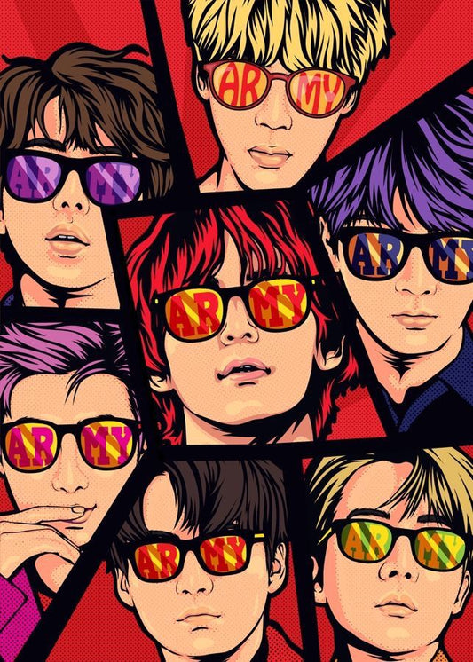 BTS – Songs Wall Frame