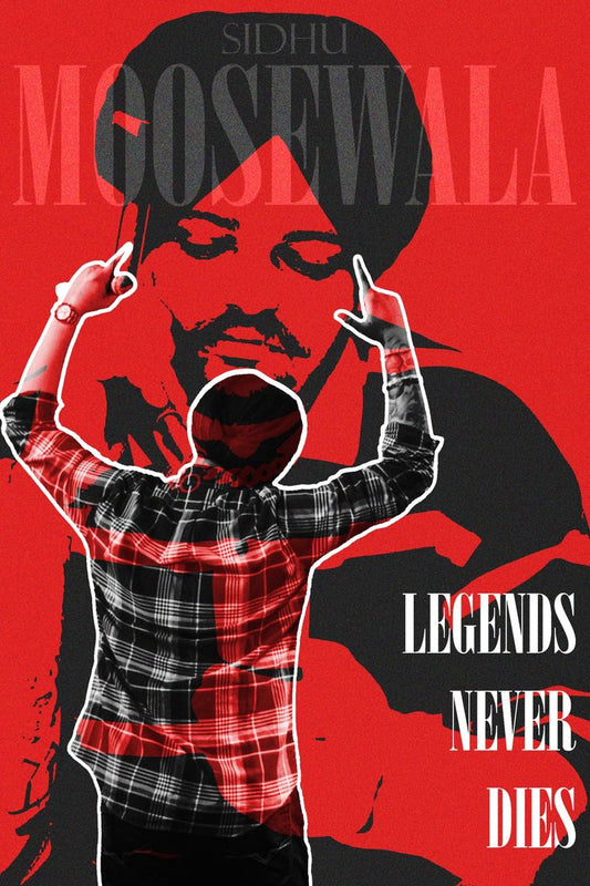 Legends Never Dies – Songs Wall Frame