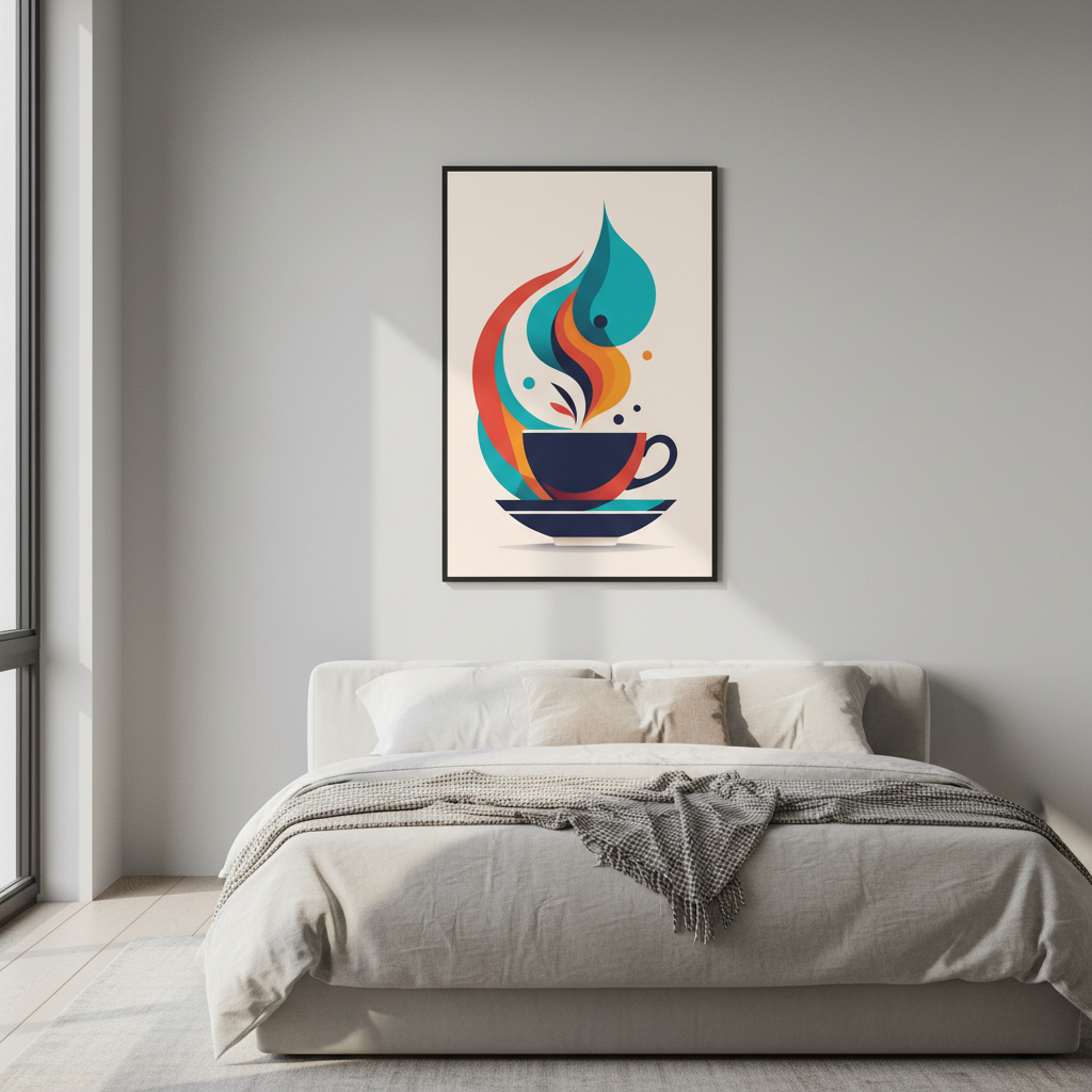 Abstract - Coffee Flame