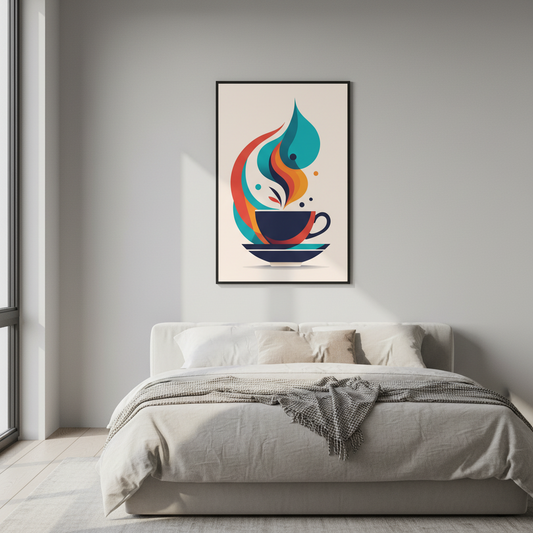 Abstract - Coffee Flame