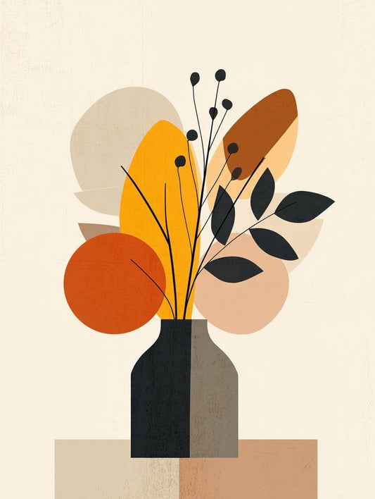 Abstract - Divided Vase