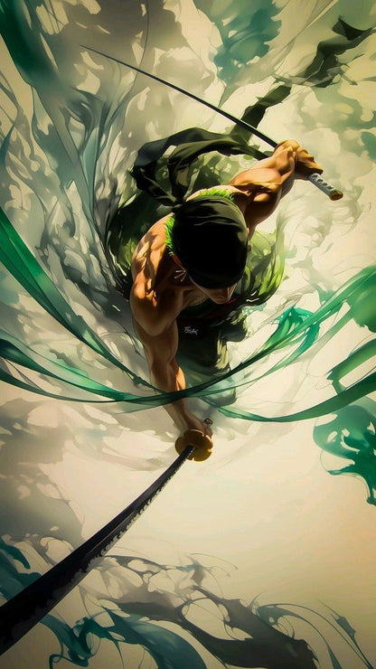 Emerald Blade Storm – Anime Wall Poster