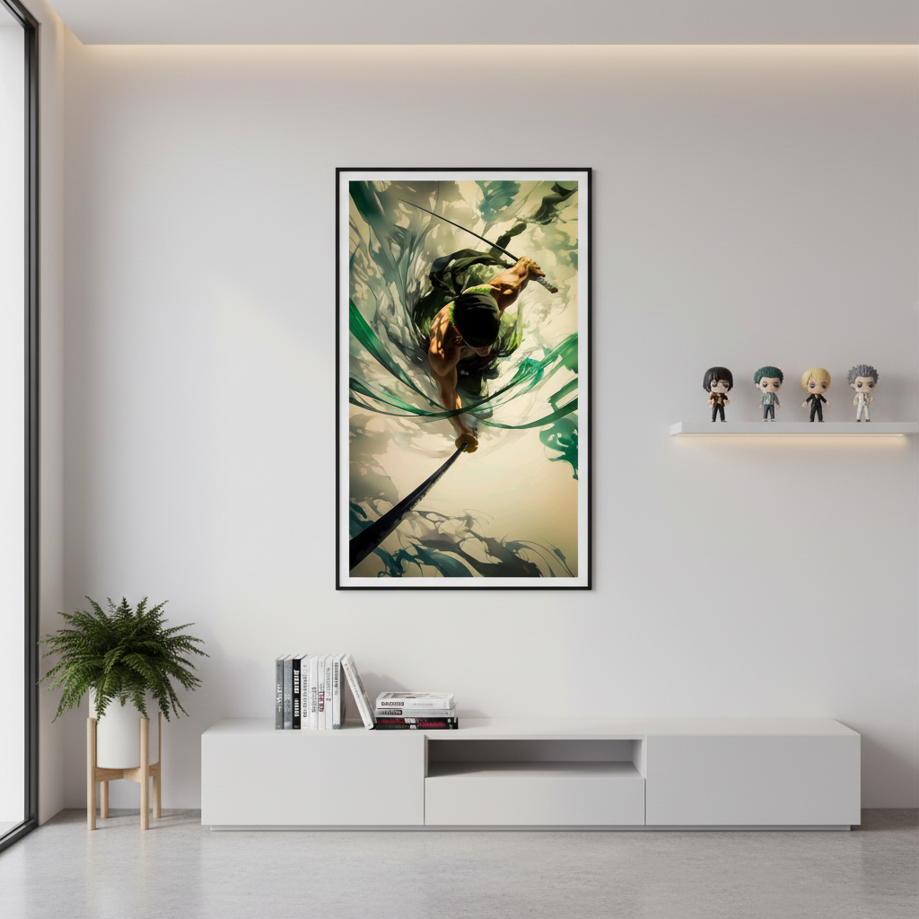 Emerald Blade Storm – Anime Wall Poster