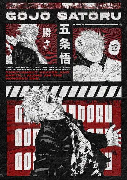 GOJO SATORU – Anime Wall Poster