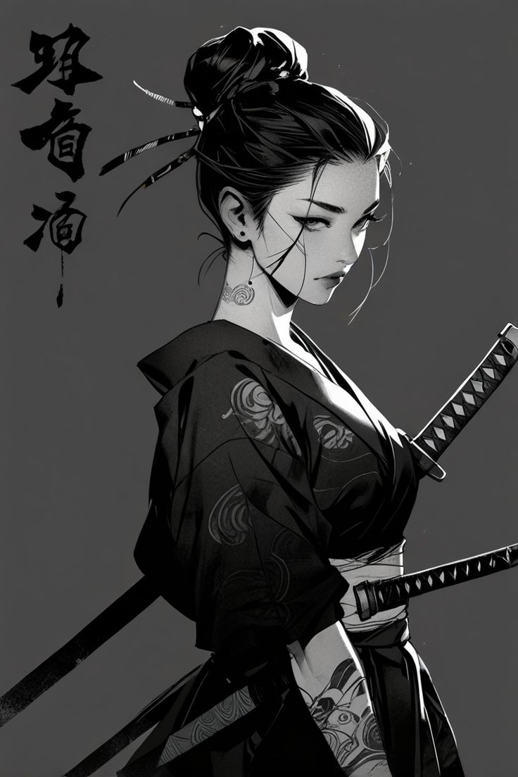 Silent Samurai – Anime Wall Poster