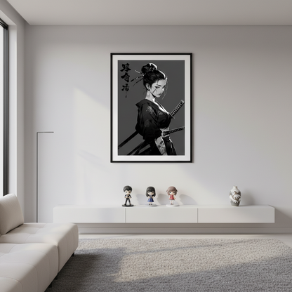 Silent Samurai – Anime Wall Poster