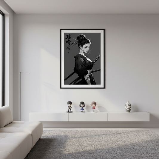 Silent Samurai – Anime Wall Poster