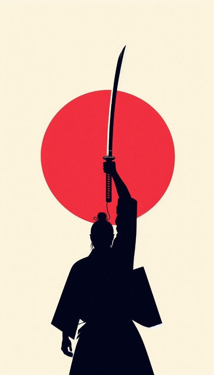 Samurai with Sword