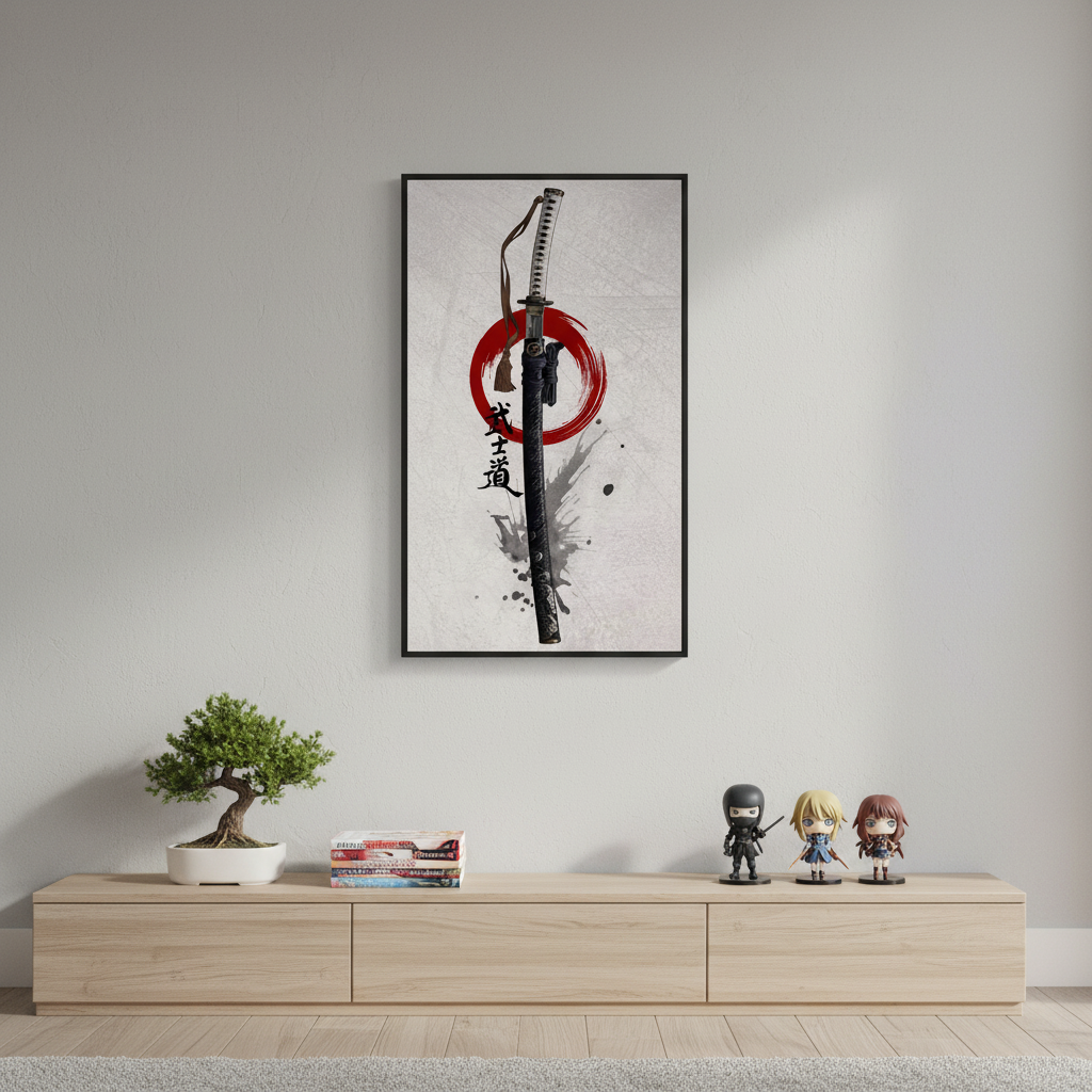 Samurai Sword – Anime Wall Poster