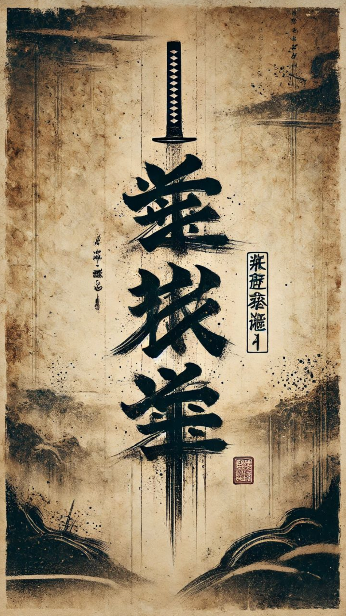 Samurai Code – Anime Wall Poster