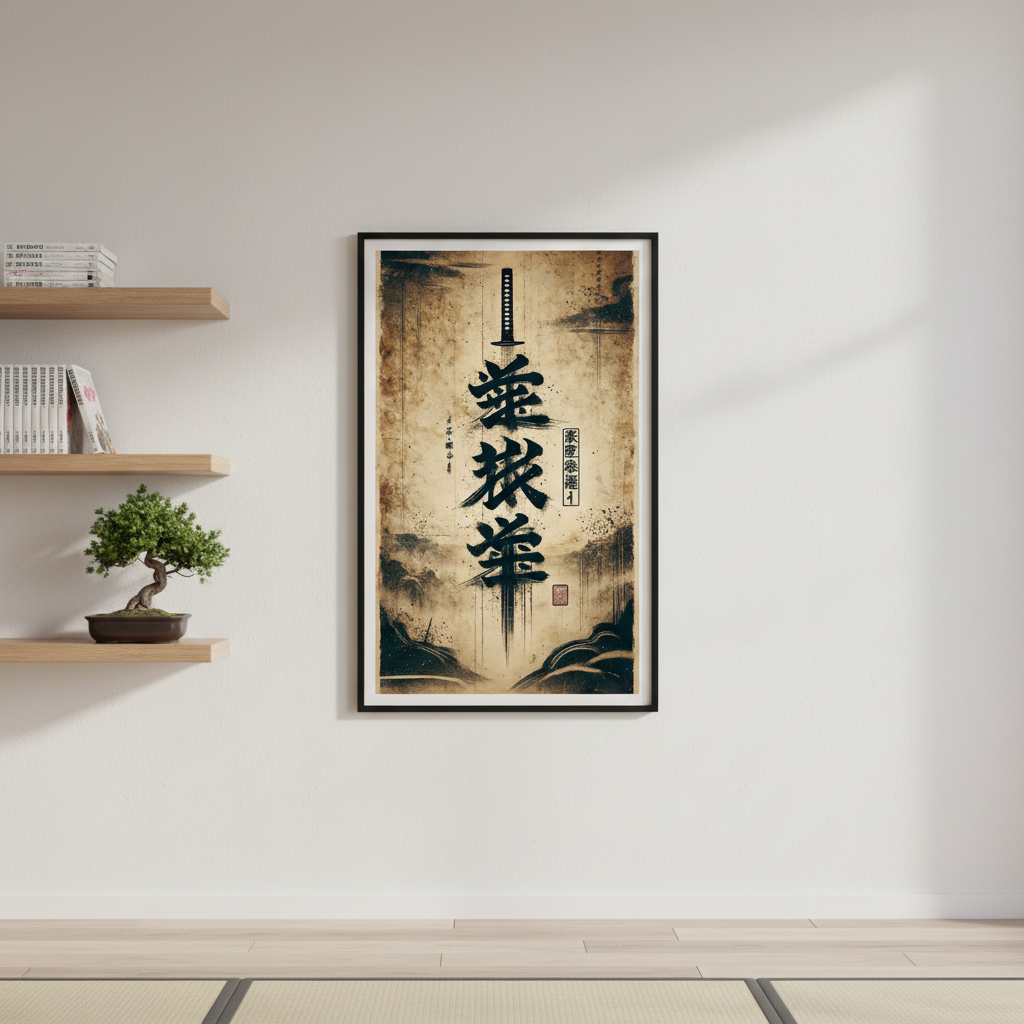 Samurai Code – Anime Wall Poster