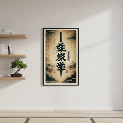 Samurai Code – Anime Wall Poster