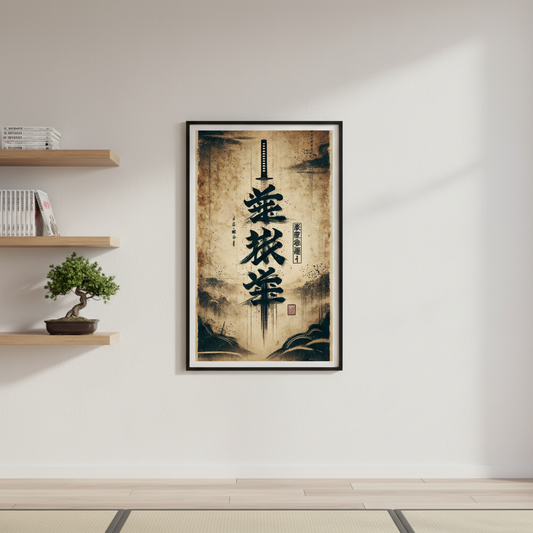 Samurai Code – Anime Wall Poster