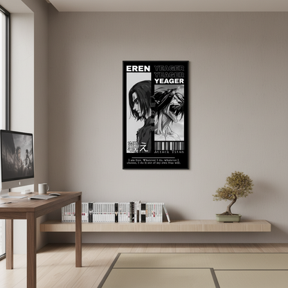 Eren – Anime Wall Poster