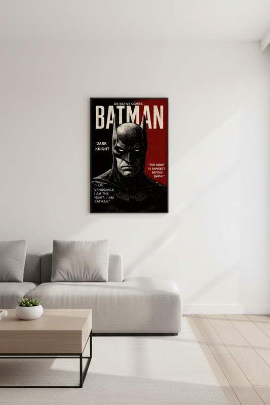Cinema - Bat Man Black & Red