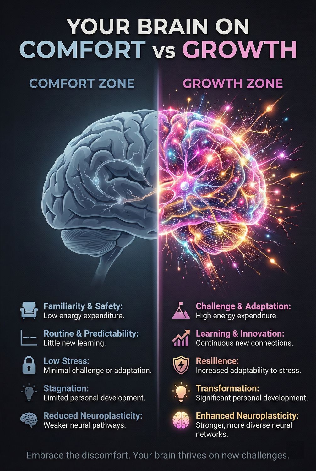 Edu-Bio- Comfort VS Growth