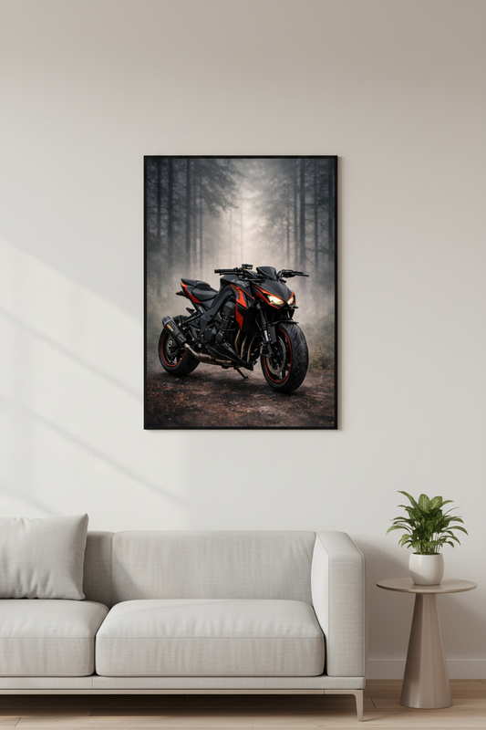 Bikes - Red Black Motorcycle