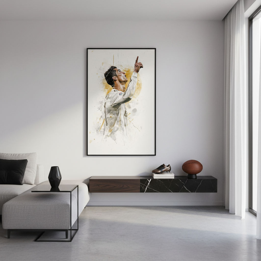CR7 - Painting Style