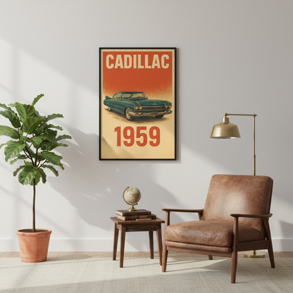 Cadillac 1959 – Classic Wall Poster