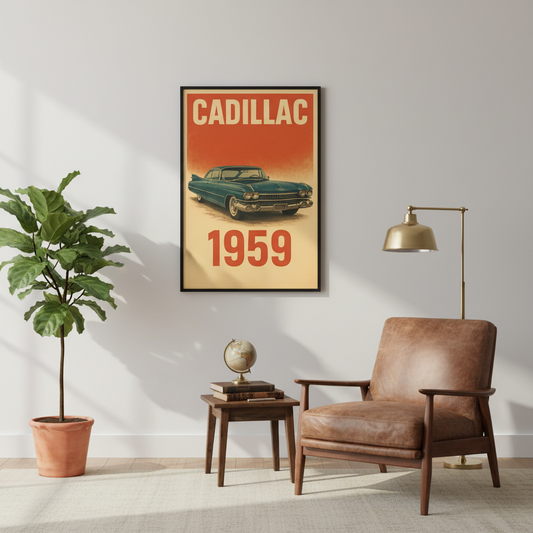 Cadillac 1959 – Classic Wall Poster