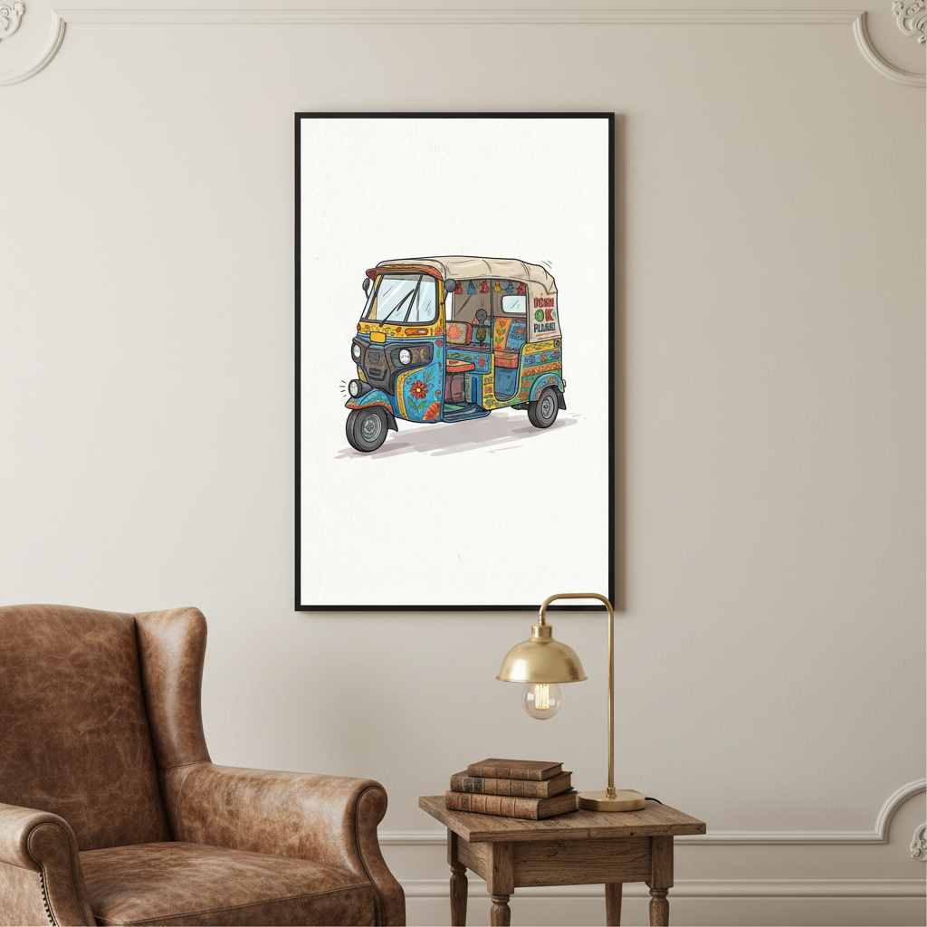 Rakshaw – Classic Wall Poster