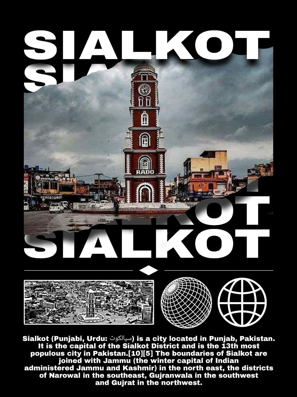 Sialkot – Classic Wall Frame
