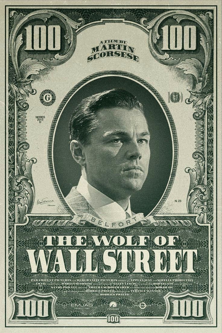 Wolf of the wall street – Classic Wall Frame