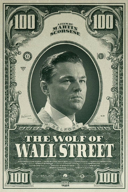 Wolf of the wall street – Classic Wall Frame