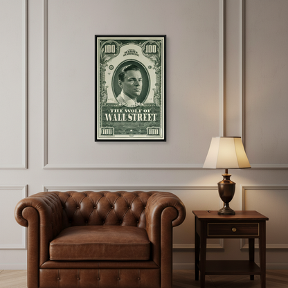 Wolf of the wall street – Classic Wall Frame