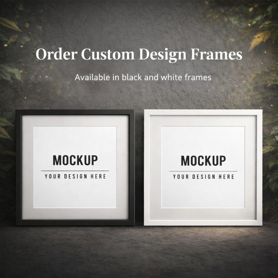 Your photo, framed properly