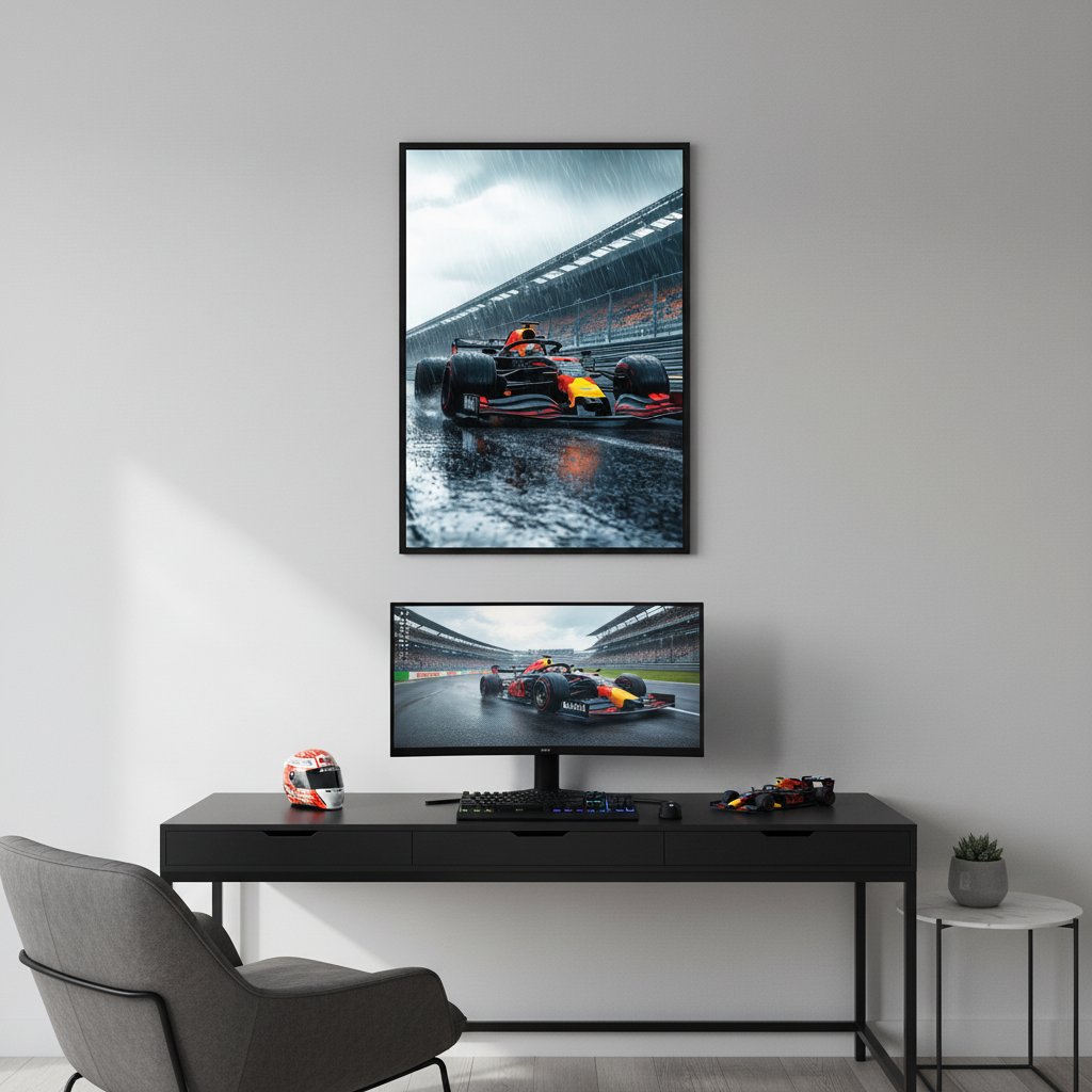 Cars - Rainy Track