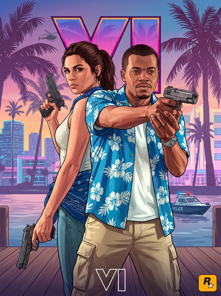 Gaming - GTA6_illustrated