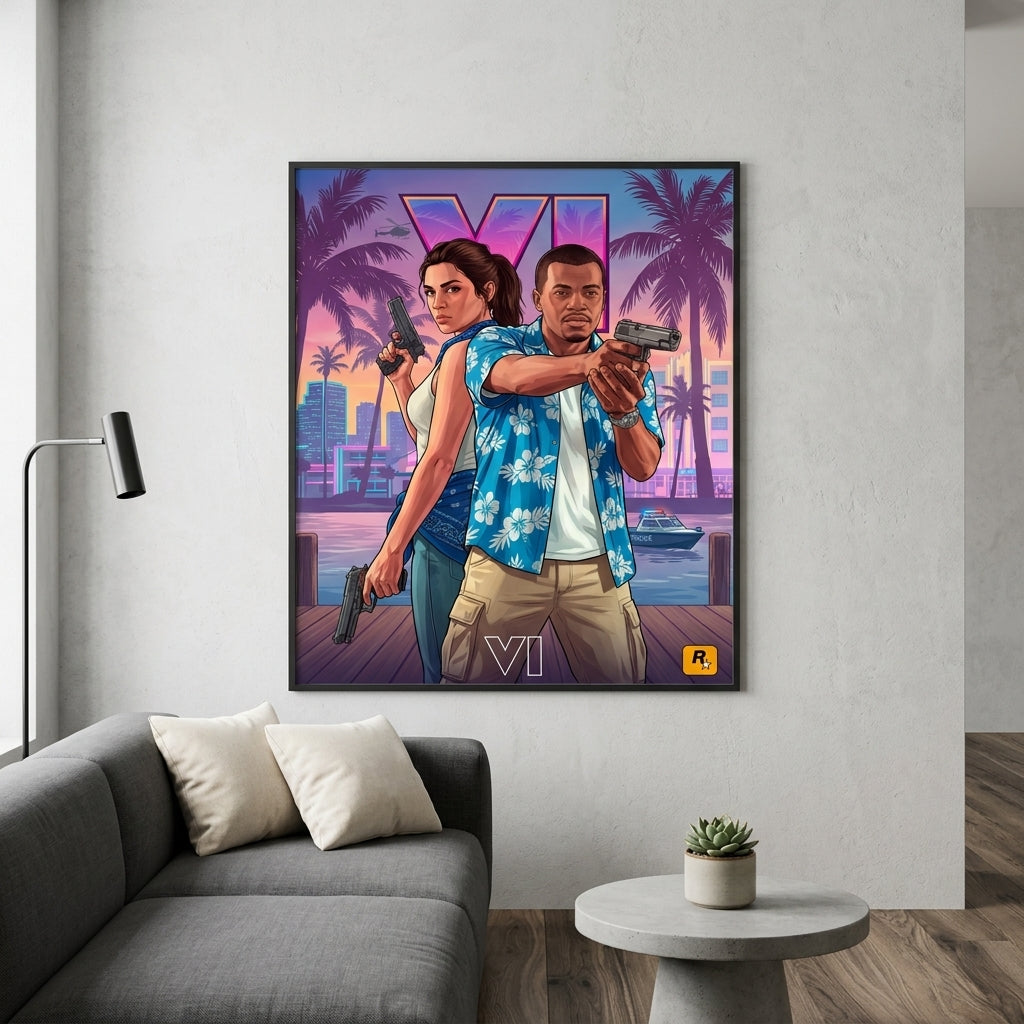 Gaming - GTA6_illustrated