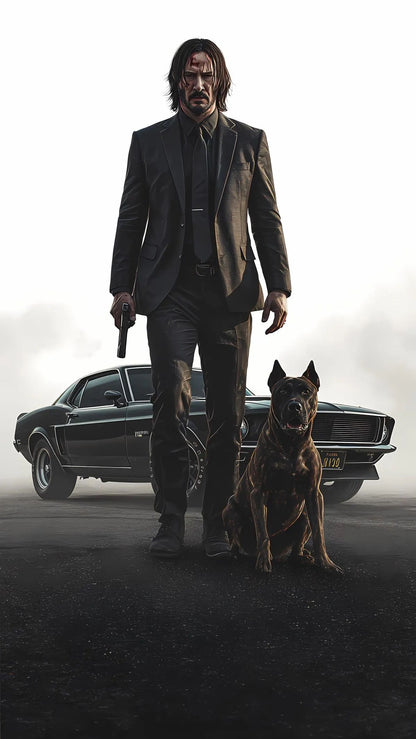 Cinema - John Wick Dog & Car 07