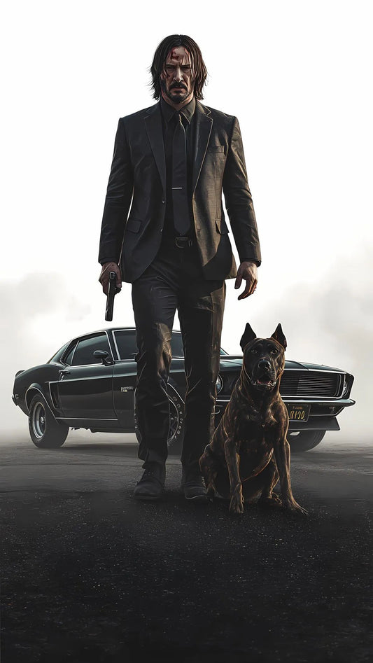 Cinema - John Wick Dog & Car 07