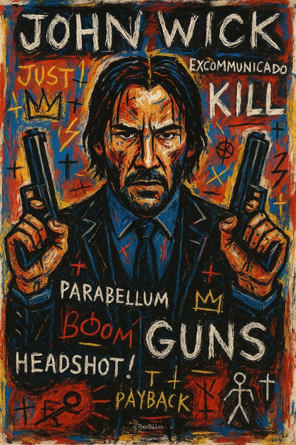 Cinema - John Wick Gus & Blood