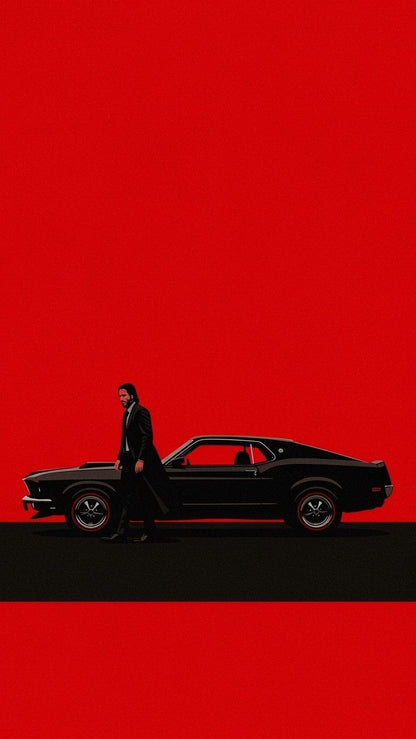 Cinema - John Wick & Car 05