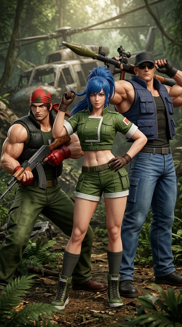 Gaming - KOF_Charaters