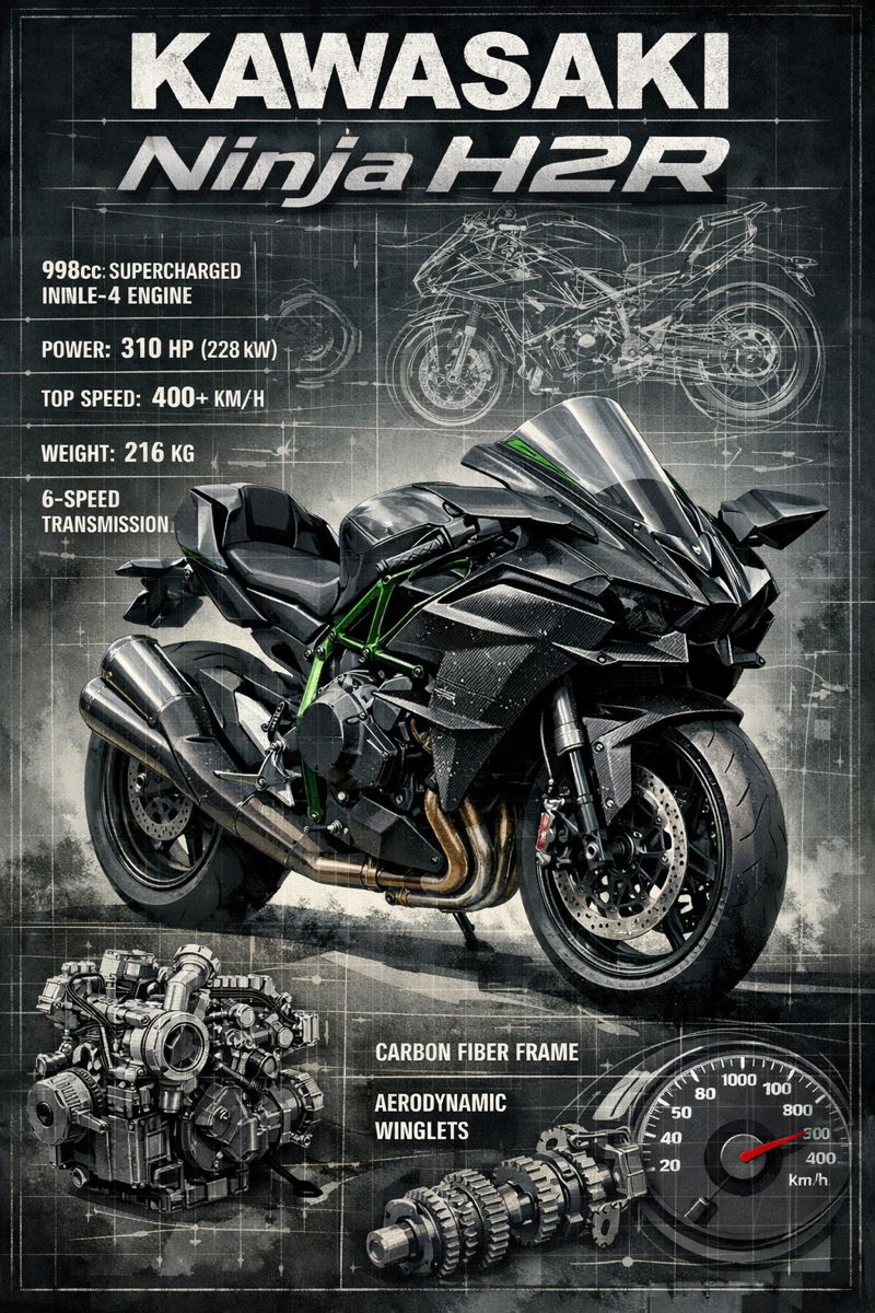 Bikes - Kawasaki - Ninja H2R
