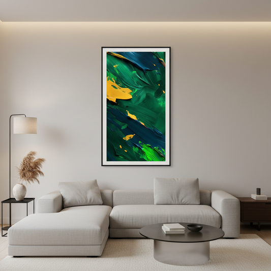 Motion Theory framed wall art print — Casa Blend