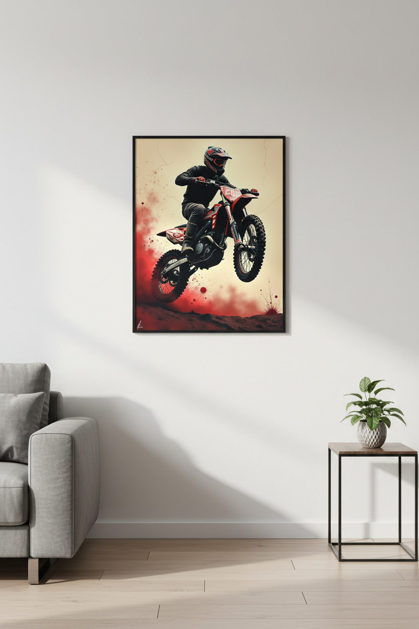 Bikes - Red Dirt Bike