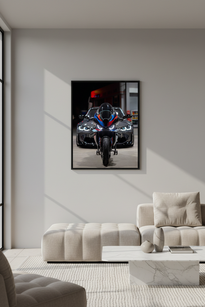 Bikes - Motorcycle With A Car