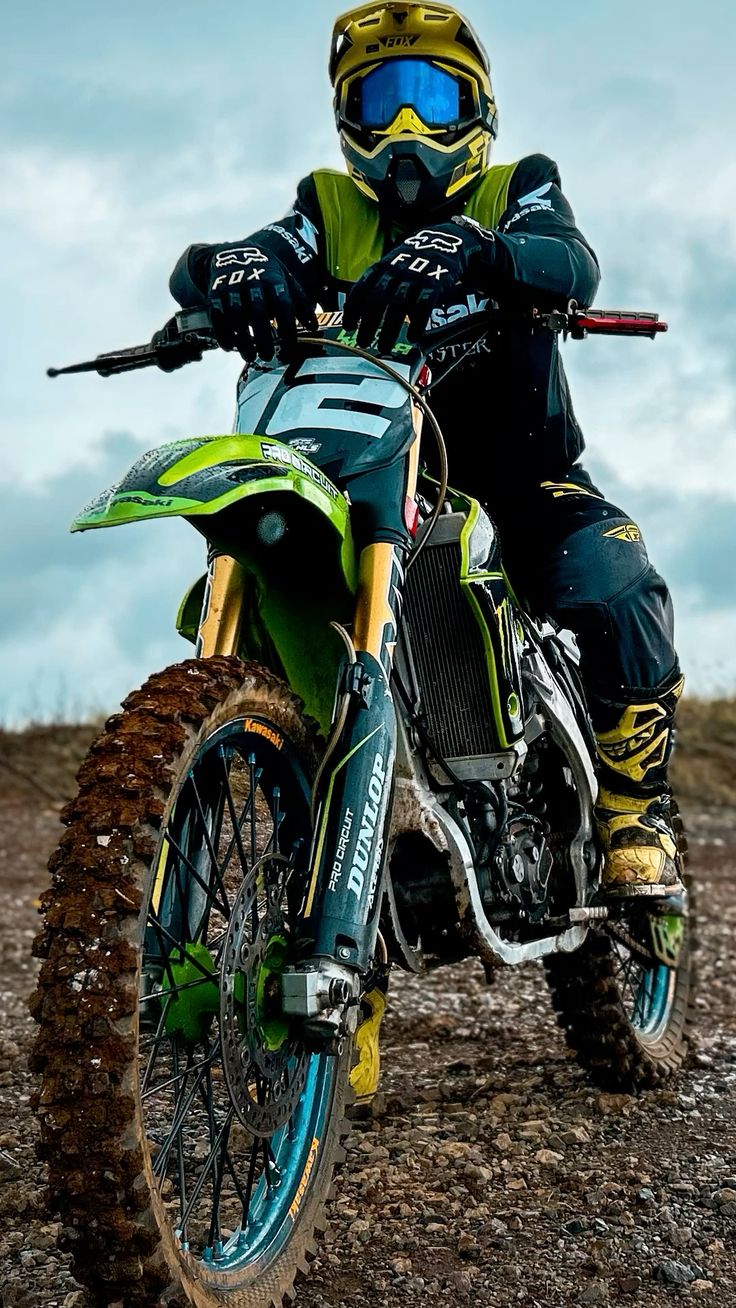 Bikes - Person on a Dirt Bike